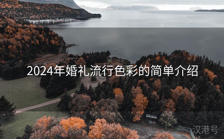 2024年婚礼流行色彩的简单介绍