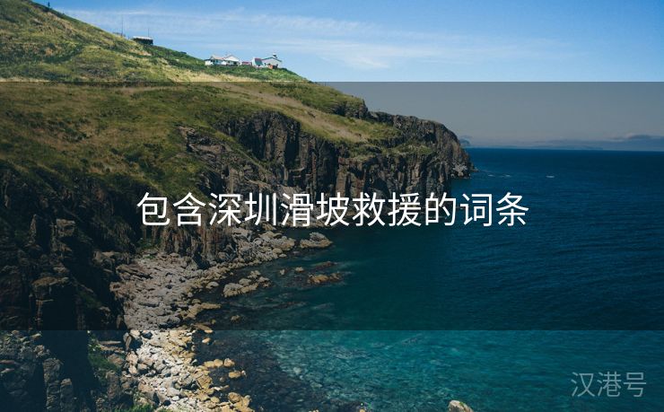 包含深圳滑坡救援的词条