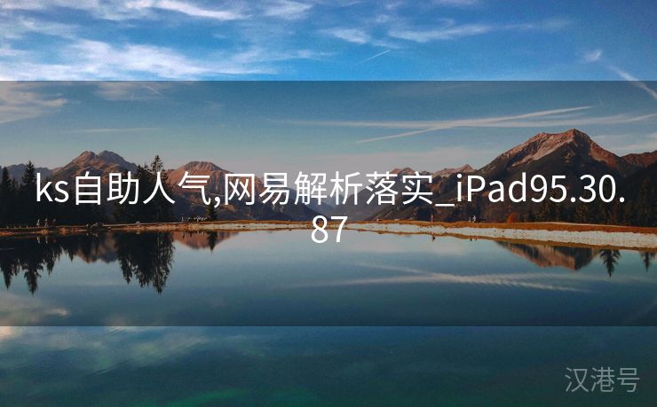 ks自助人气,网易解析落实_iPad95.30.87