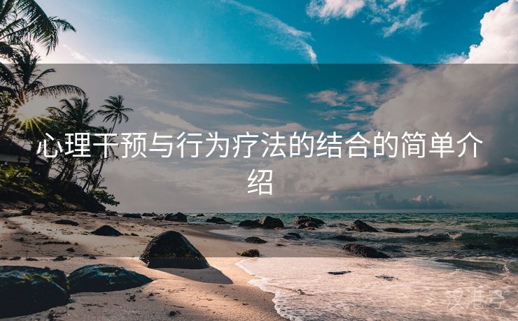 心理干预与行为疗法的结合的简单介绍