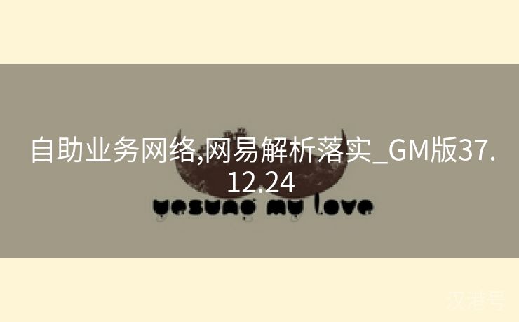 自助业务网络,网易解析落实_GM版37.12.24