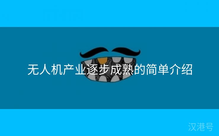 无人机产业逐步成熟的简单介绍