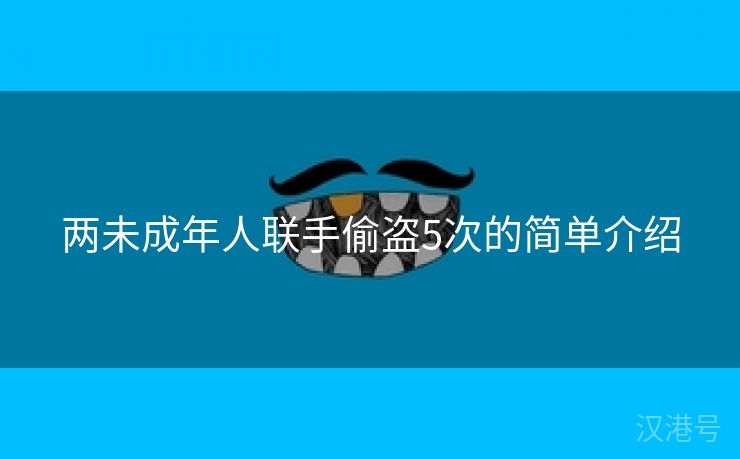 两未成年人联手偷盗5次的简单介绍