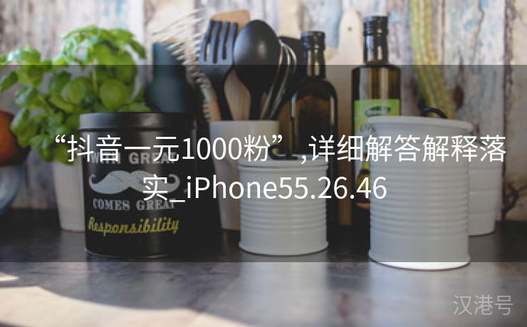 “抖音一元1000粉”,详细解答解释落实_iPhone55.26.46