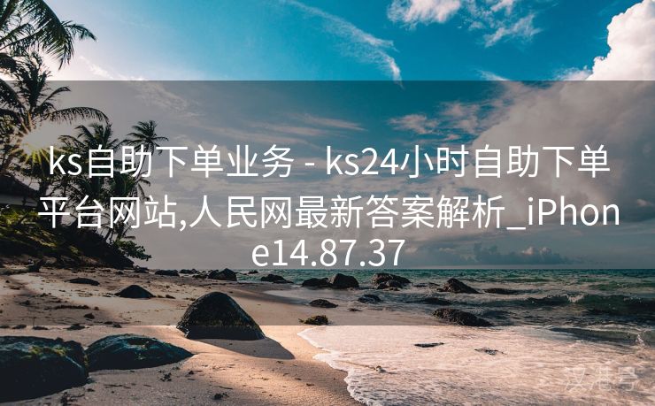 ks自助下单业务 - ks24小时自助下单平台网站,人民网最新答案解析_iPhone14.87.37