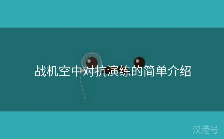 战机空中对抗演练的简单介绍