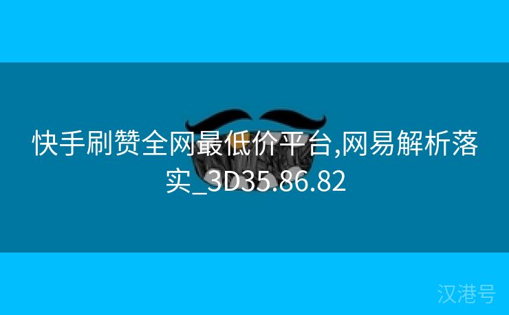 快手刷赞全网最低价平台,网易解析落实_3D35.86.82