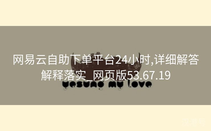 网易云自助下单平台24小时,详细解答解释落实_网页版53.67.19