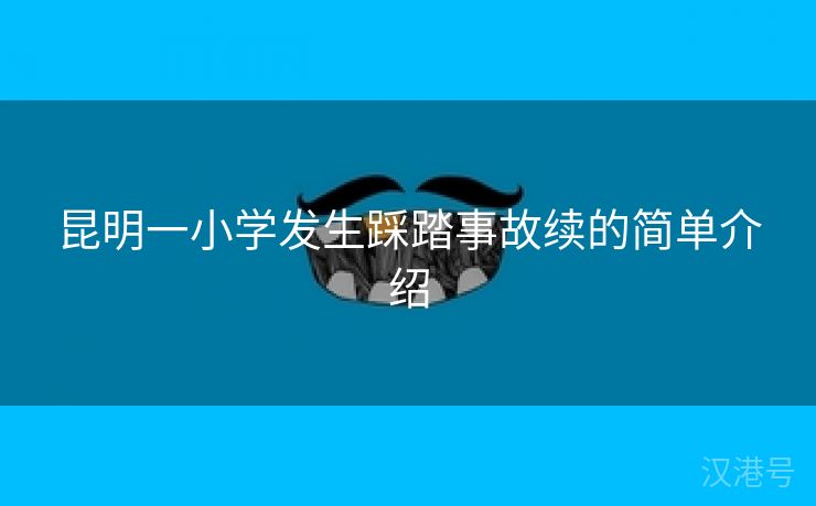 昆明一小学发生踩踏事故续的简单介绍