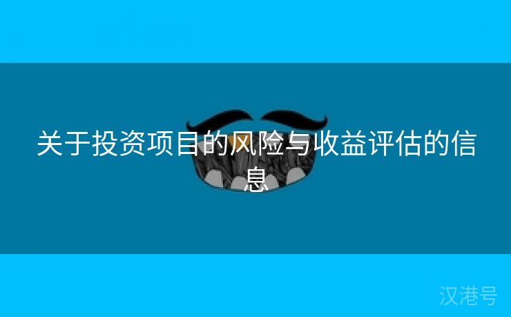 关于投资项目的风险与收益评估的信息