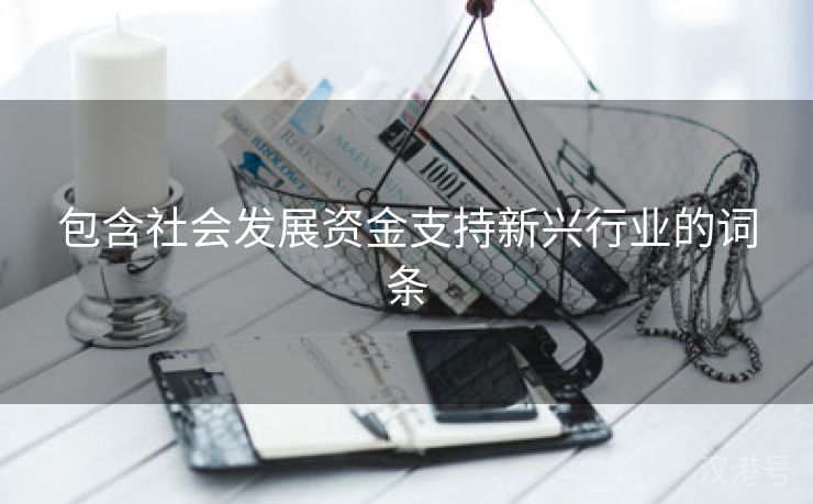 包含社会发展资金支持新兴行业的词条