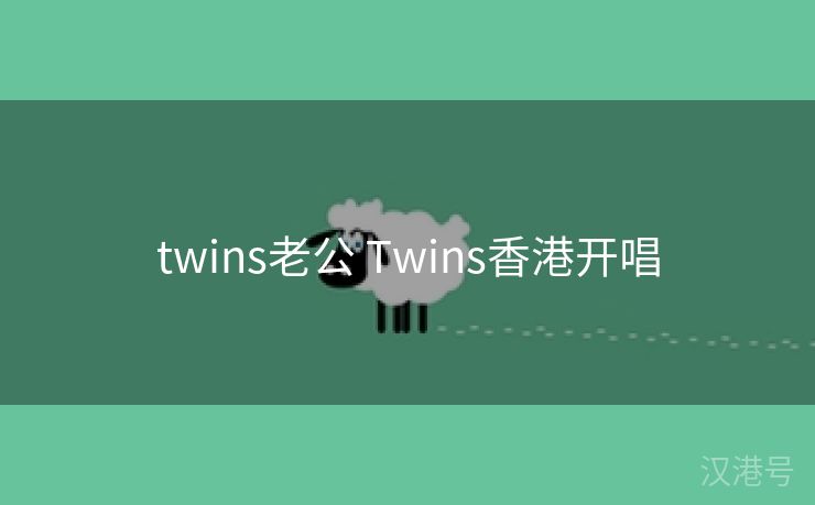 twins老公 Twins香港开唱