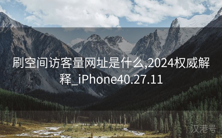 刷空间访客量网址是什么,2024权威解释_iPhone40.27.11